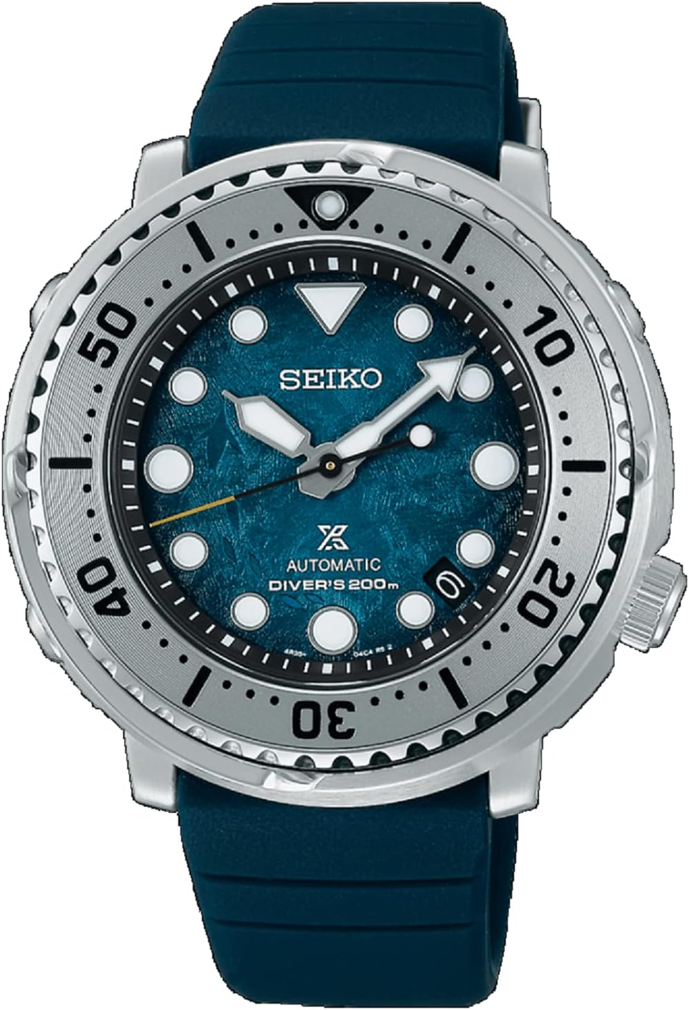 Seiko 自動巻き プロスペックス 南極 マグロ ブルーダイヤル ダイバーズウォッチ 男性用 SRPH77K1, ブルー, モダン