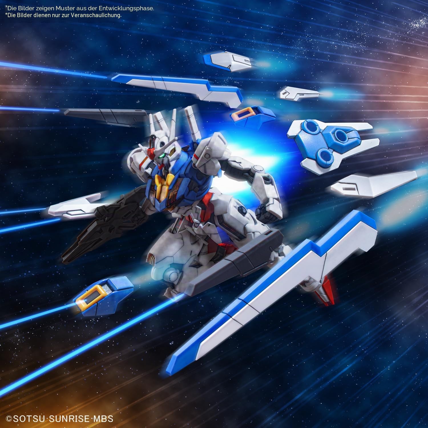 Bandai Hobby - Mobile Suit Gundam: Die Hexe aus Mercury - #03 Gundam Aerial, Bandai Spirits HG 1/144 Modellbausatz.