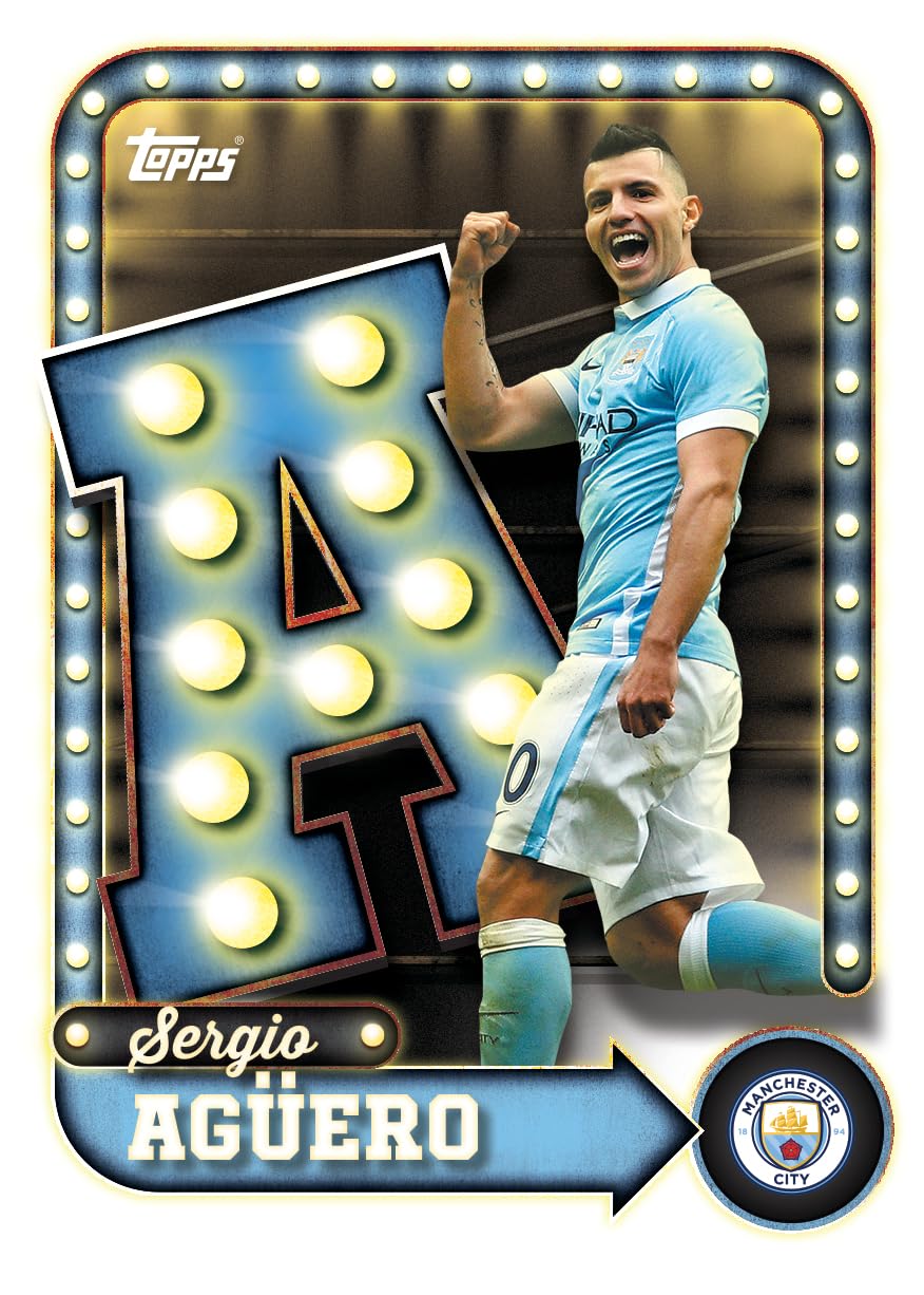 Boîte collector Manchester City 2025/26 – Contient 35 cartes, y compris les LE et les parallèles