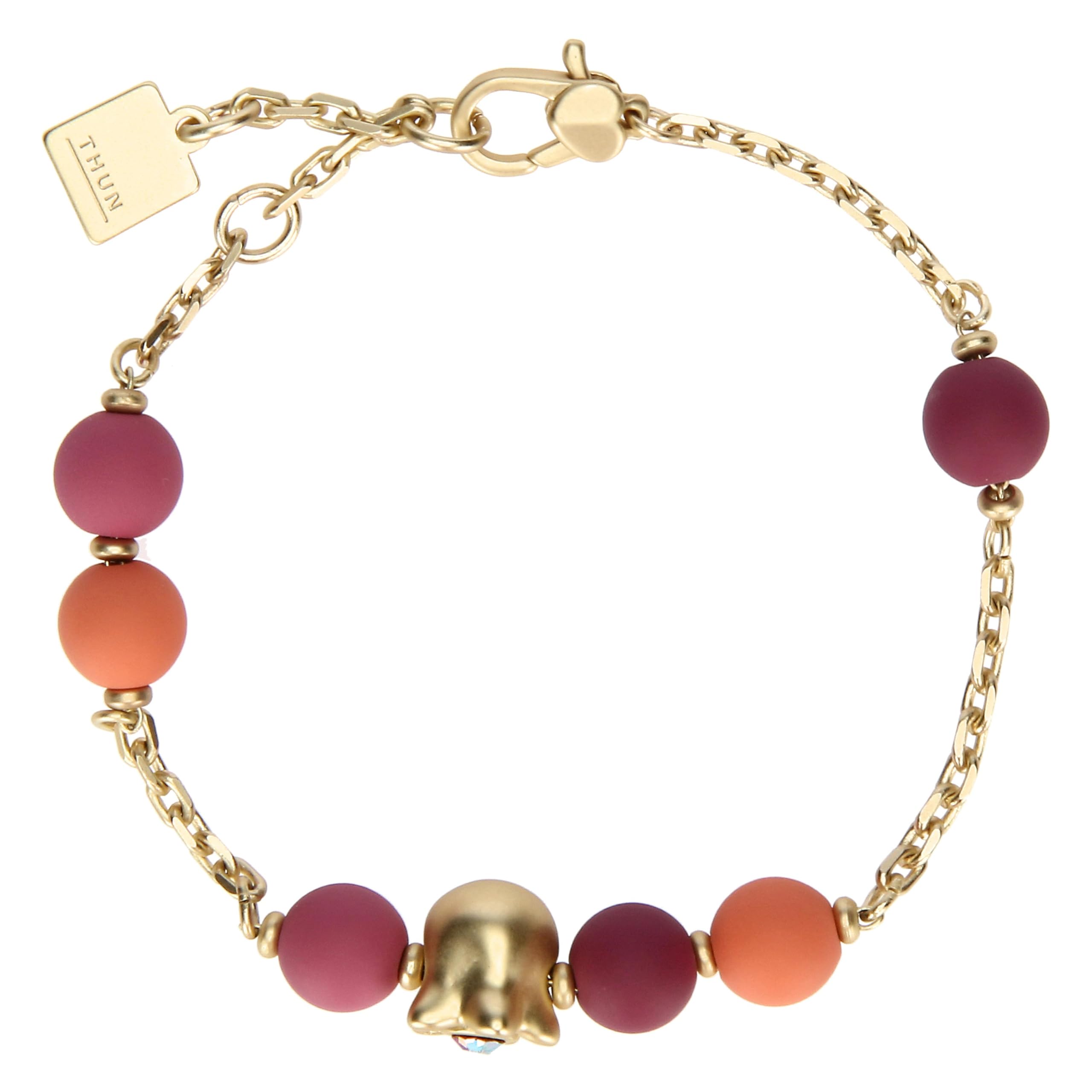 THUN - Bracciale con campanula e perle