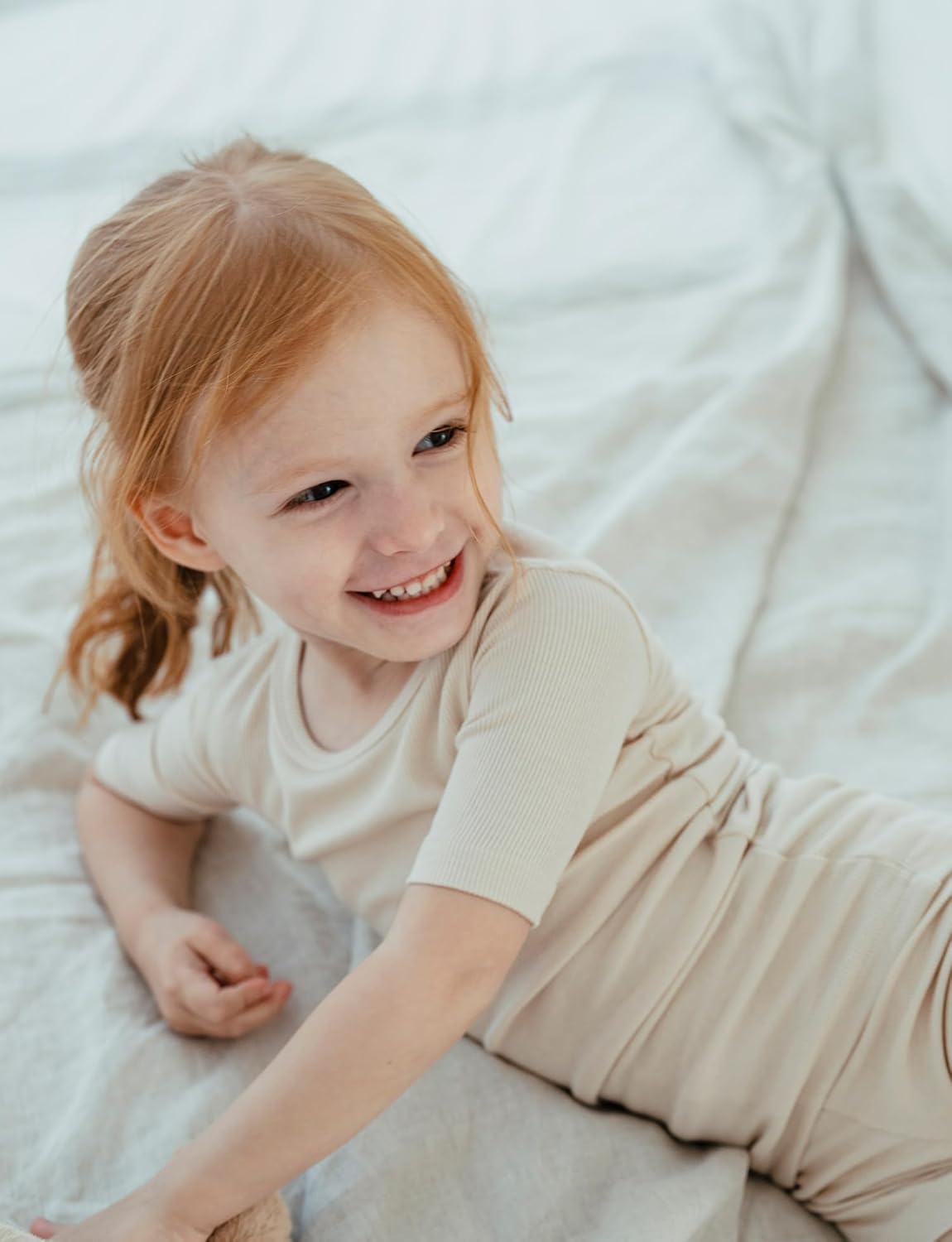 AVAUMA Toddler Short Pajamas Set Baby Boys Girls Kids Snug fit Ribbed Sleepwear pjs for Daily Life Style - Image 4