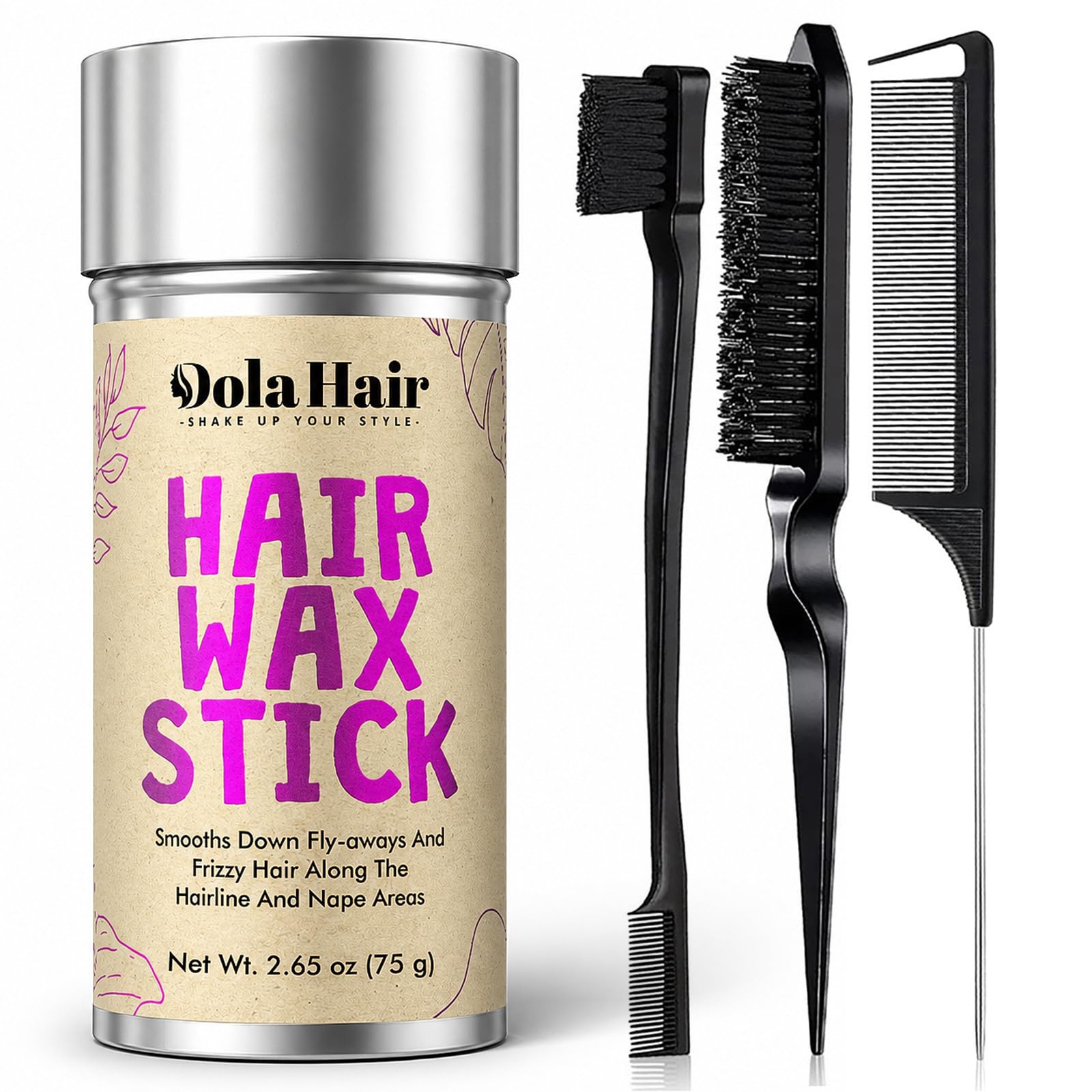 Dolahair Haarwachsriegel - Flyaway Control und Styling Salbe für Kinder