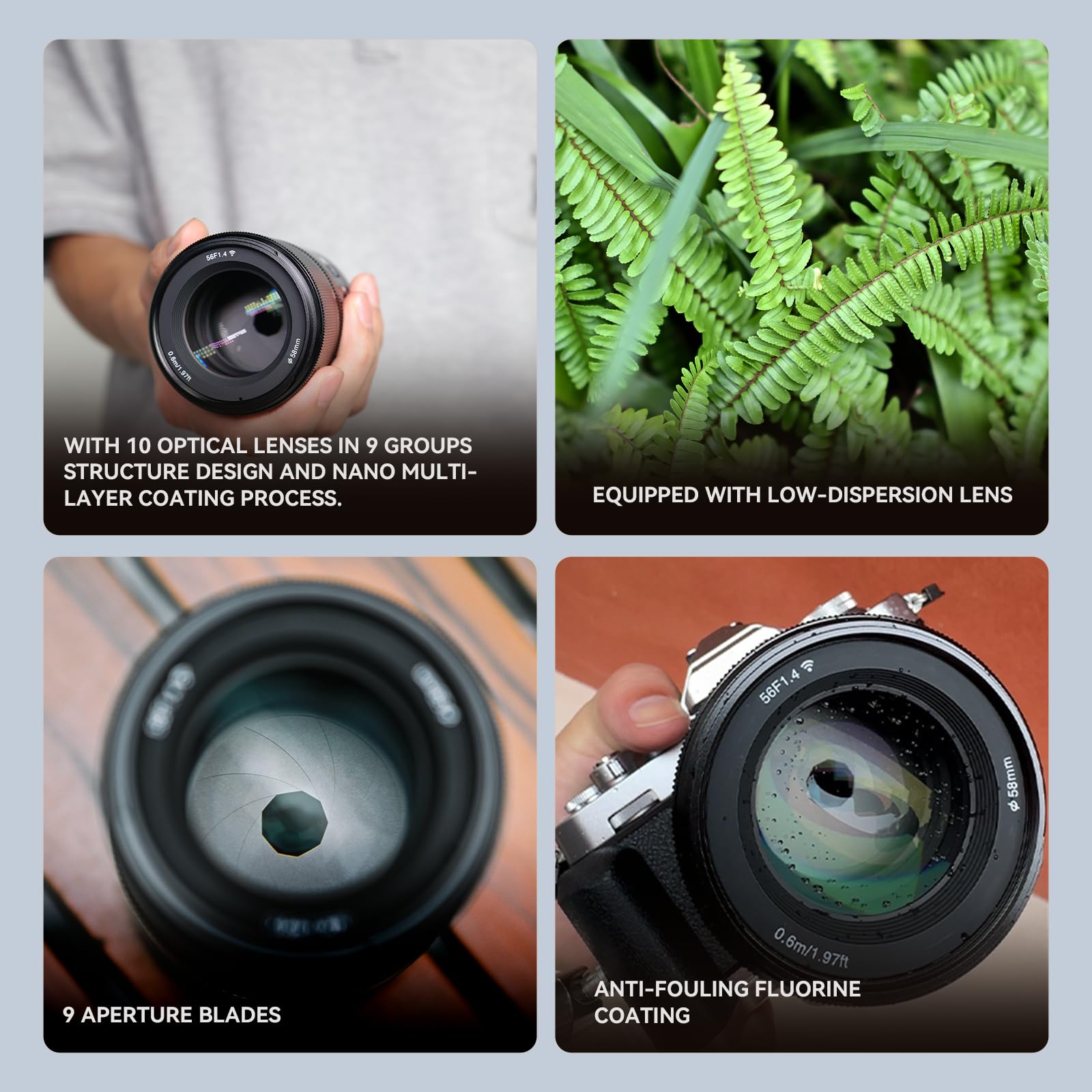 Amazon.com : YONGNUO YN56MM F1.4 Lens for Nikon Z Mount, 56mm F1