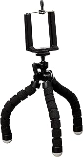 Other Car phone holder flexible octopus tripod bracket selfie stand mount monopod for mobile phone camera color: black
