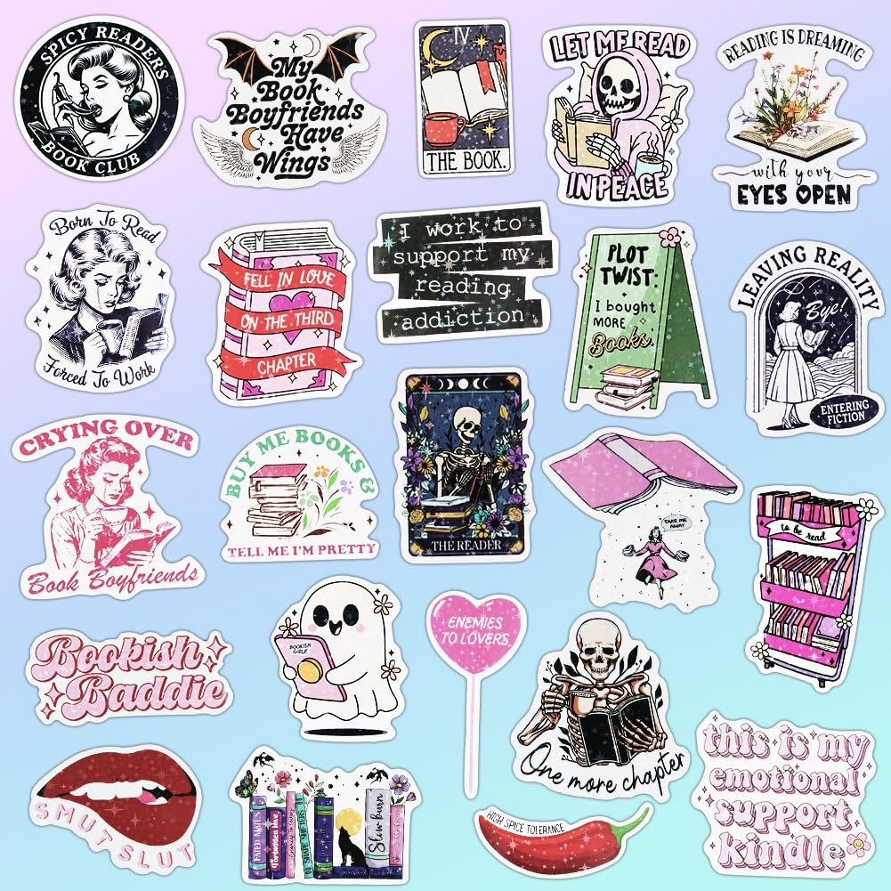 Set Da 150 Adesivi Vintage In Vinile Impermeabile – Tema Letterario E Fantasy Per Laptop, Borracce E Scrapbooking