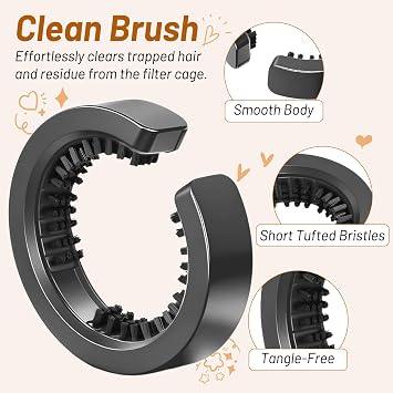Filter Cleaning Brush for Shark FlexStyle Attachment