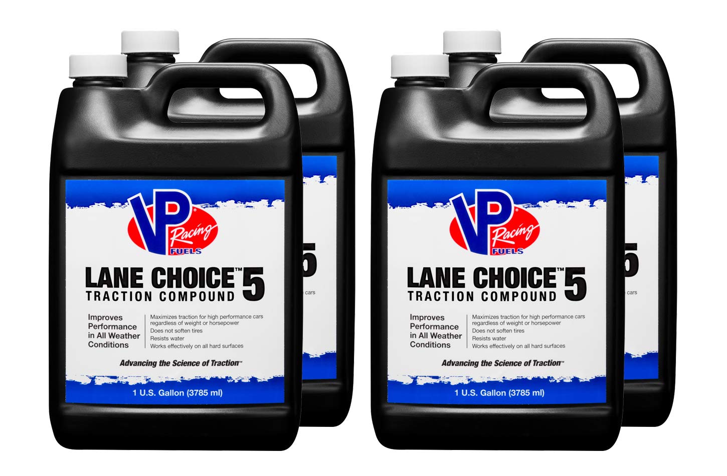 VP Racing 2351 Lane Choice 5 Traction Compound - Gallon (1 Pack)