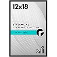 Americanflat 12x18 Poster Frame with Polished Plexiglass - Wide Picture Frames Made of Engineered Wood for Vertical or Horizontal Wall Display - Epic Collection - Mahogany