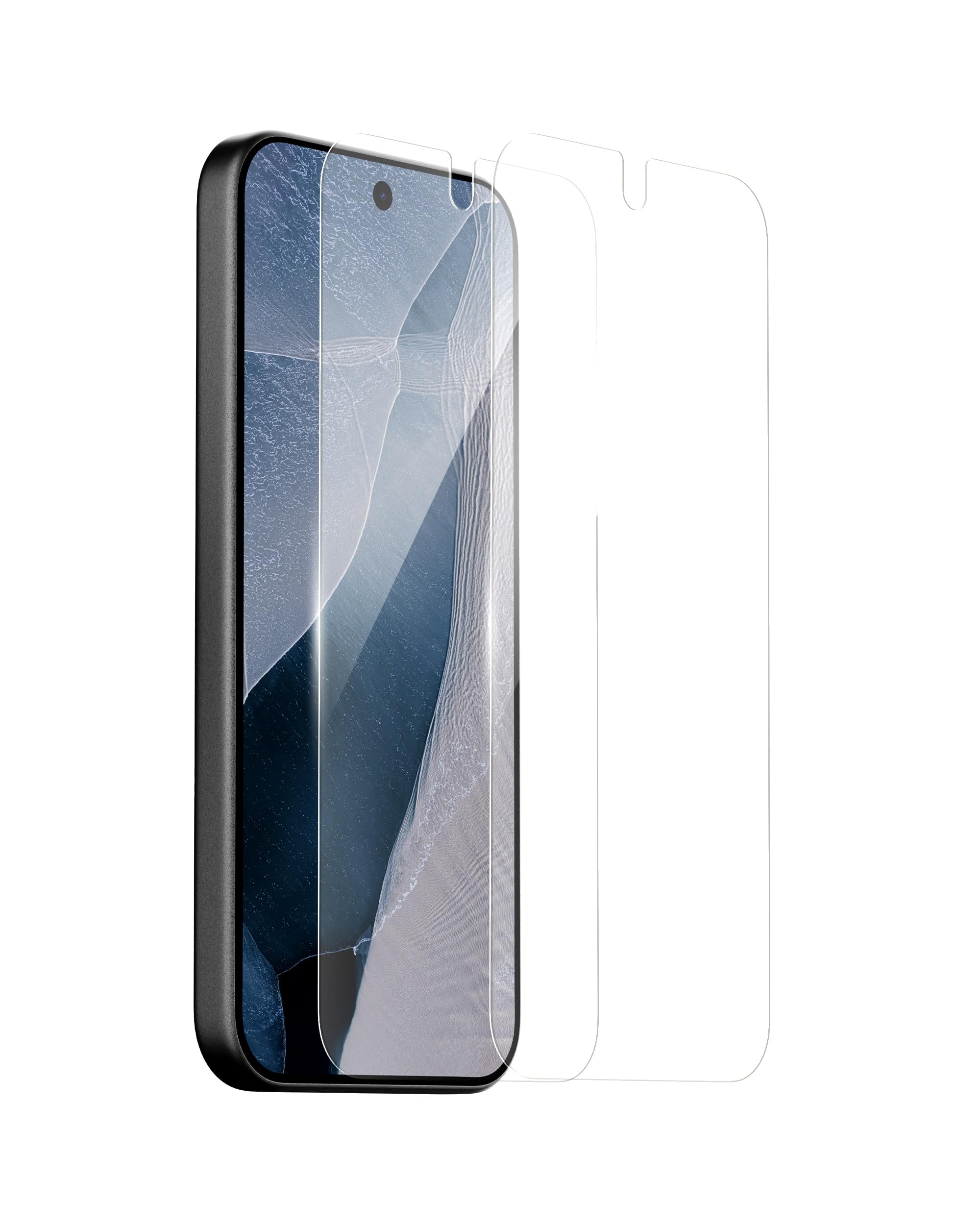 Mous Protector de Pantalla de Vidrio Templado para Pixel 11 Pro XL, Irrompible, Instalación Fácil, Transparente