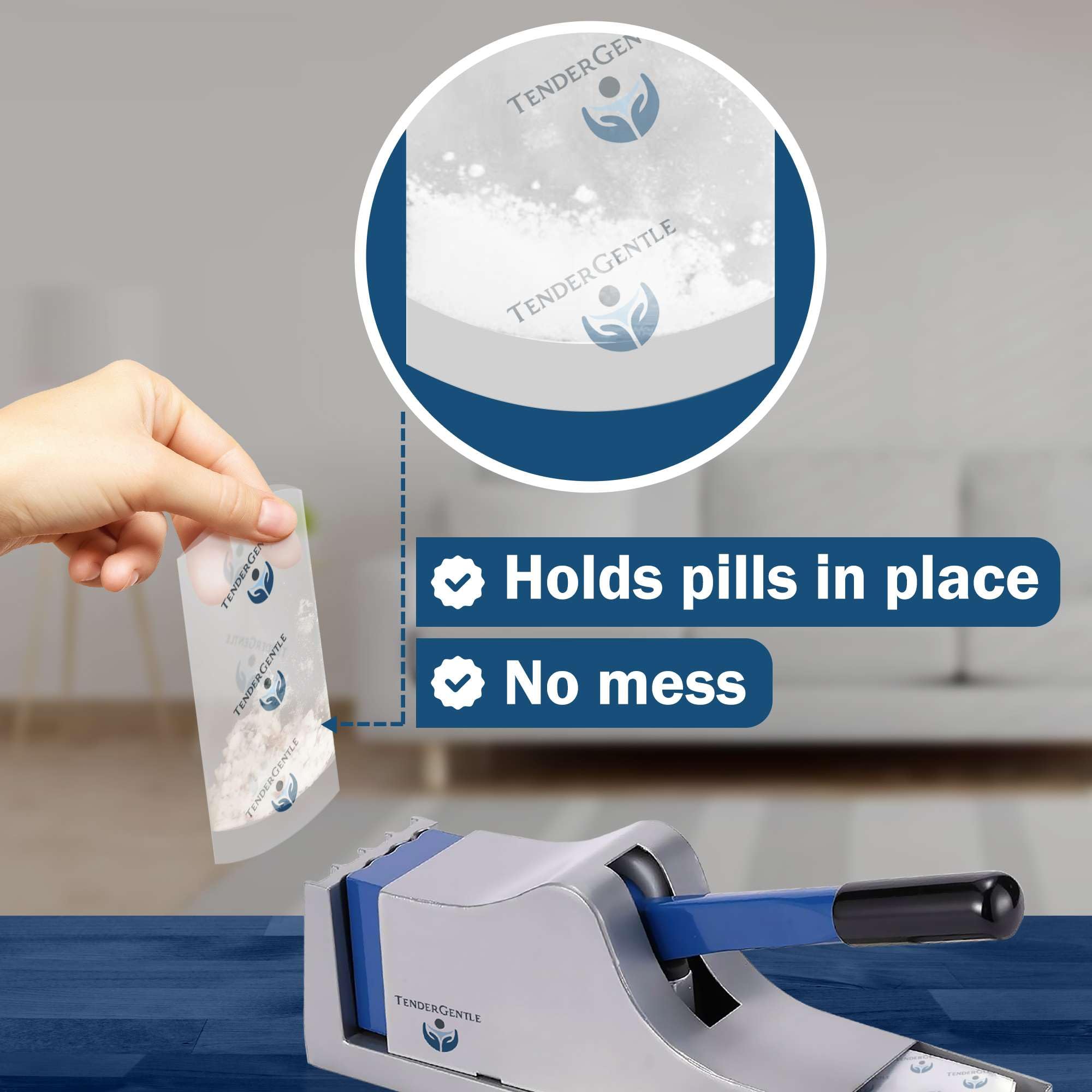 Pill Crusher Pouches - 50 Pack - Pill Crusher Pouches for Home Use, Hospitals, and Nursing Homes — Amazon image 3