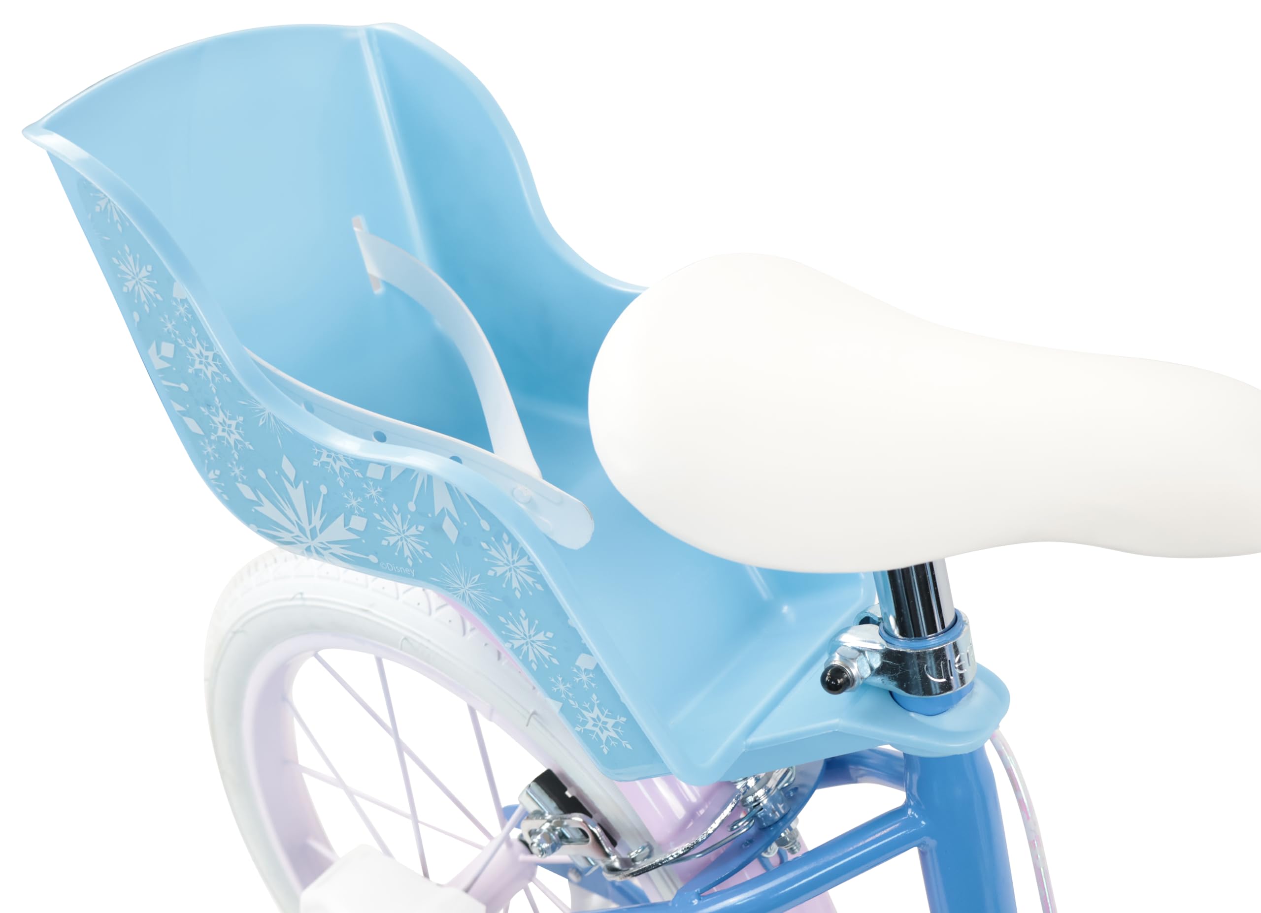 Denver Bicicletta Bambina 16 Pollici Frozen, Rotelle Rimovibili, Freni Caliper, Telaio Acciaio