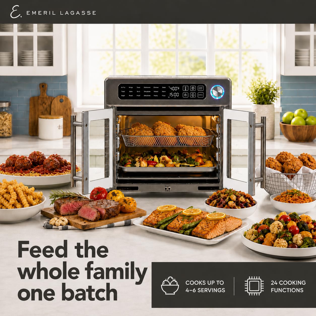 Emeril Lagasse Air Fryer Combo - Toaster Oven -2