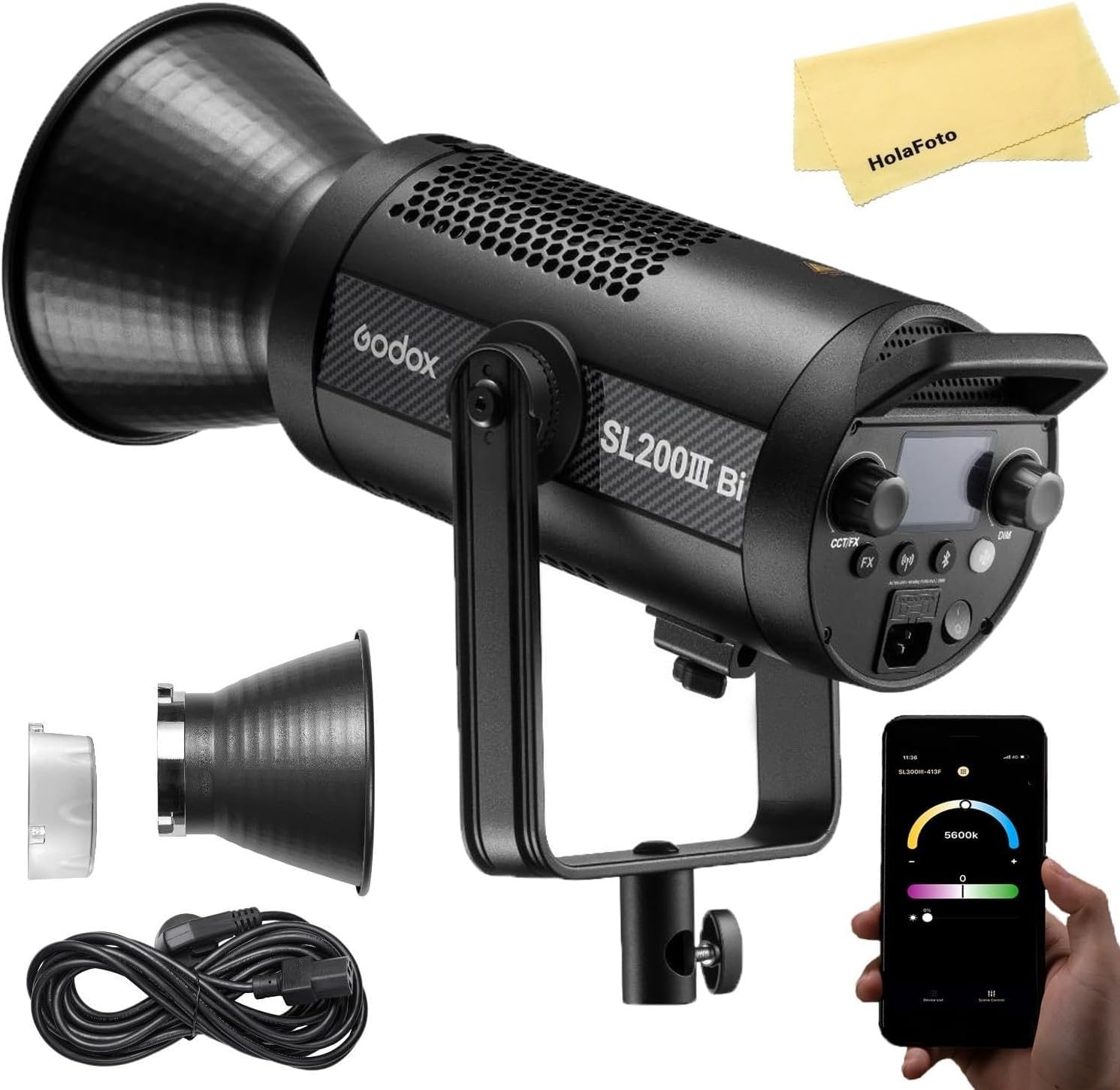 Amazon | Godox SL200III Bi SL200IIIBi バイカラー LED ビデオライト