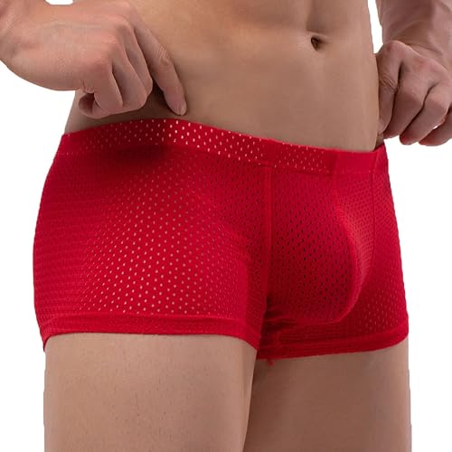 Mens Flat Slim Breathable Underwear Pants Fashionable Sports Casual Sports With 