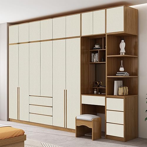 Miniatura 4 de WAPANE Papel tapiz autoadhesivo para despegar y pegar de 15.9 x 75 pulgadas, papel adhesivo para armariosencimeras, impermeable, papel de pared