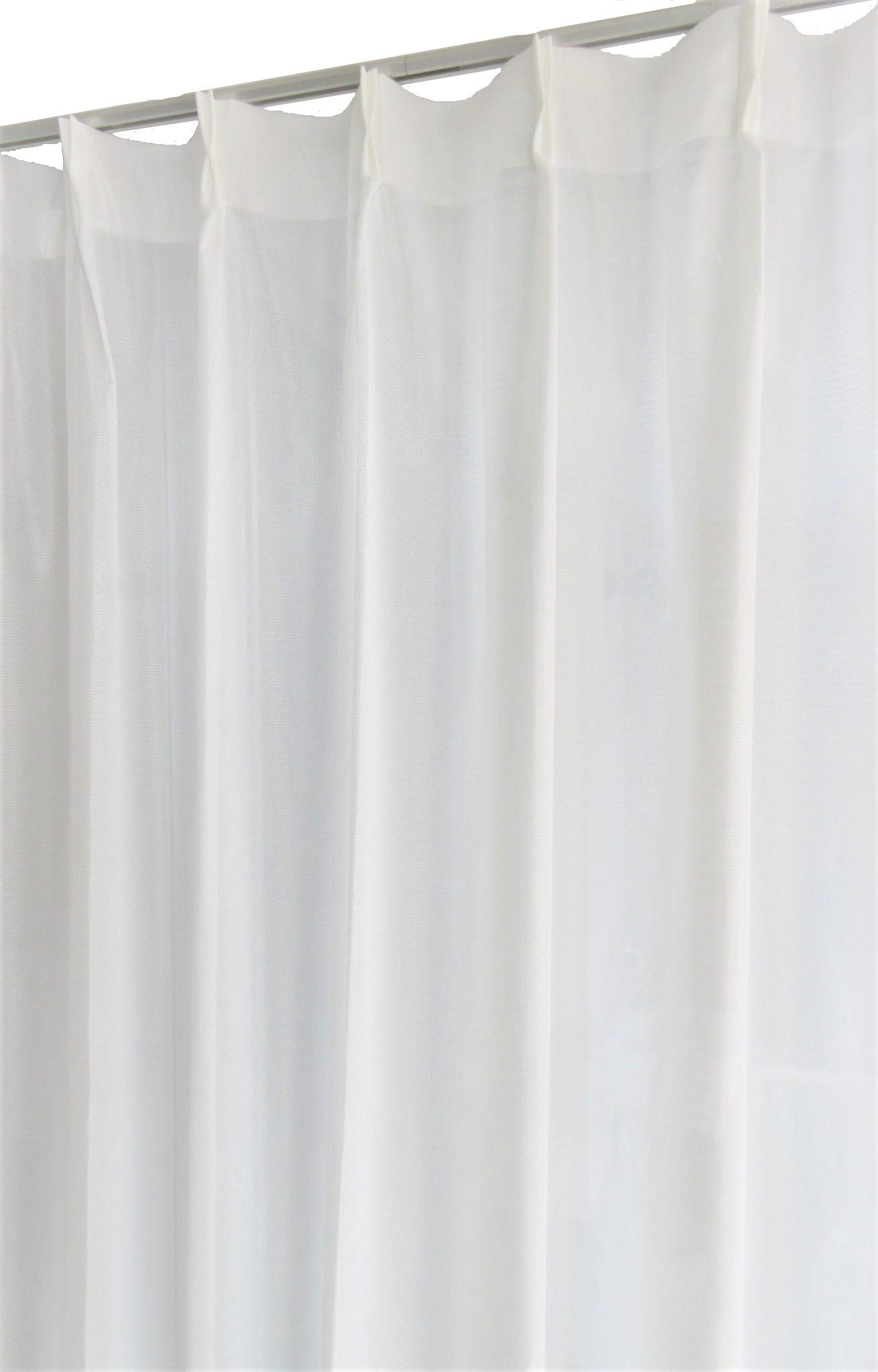 ホワイト レースカーテン 100x133,150x148, 150x176 Aiyufeng ホワイト レースカーテン 2枚組 幅100×丈138cm 春夏 小窓 外