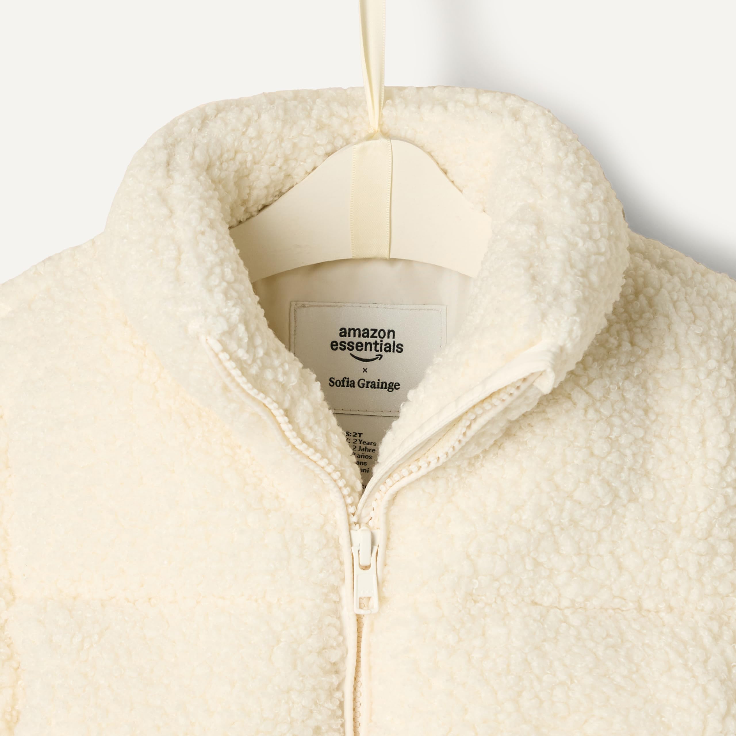 Amazon Essentials Unisexe - Bébé Doudoune Teddy