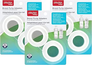 Playtex Baby Breast Pump Adapters, 2 Count (Pack of 3)