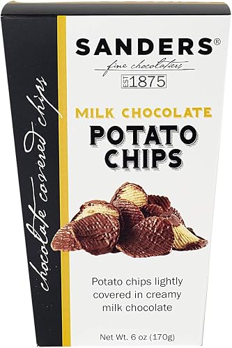 Sanders Milk Chocolate Covered Chips