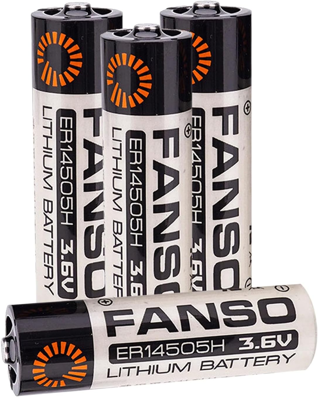 4 Pack ER14505H 3.6V Lithium Battery 2700mAh ER14505 LS14500 (Non-Rechargeable)