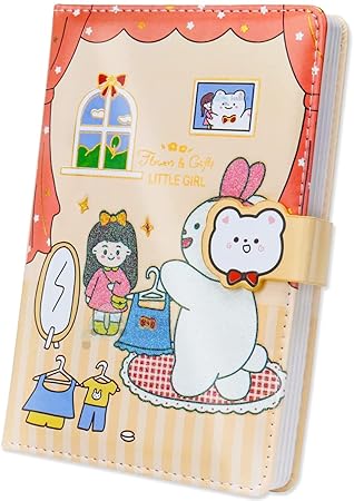 FunBlast Diary for Girls Notebook Diary for Kids, Journal Diary for Girls Glitter Notebooks for Girls ? Diary Notepad for College Students Stationary Items - Best Birthday Return Gifts