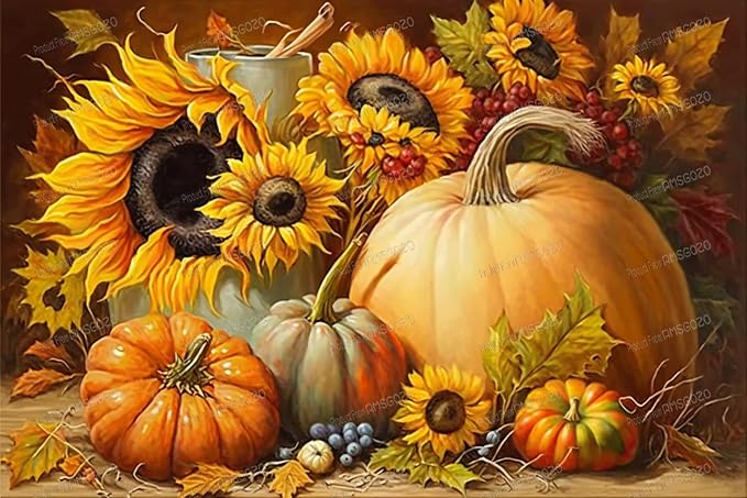 Diamond Painting Kits For Adults - Sunflowers 5D Art