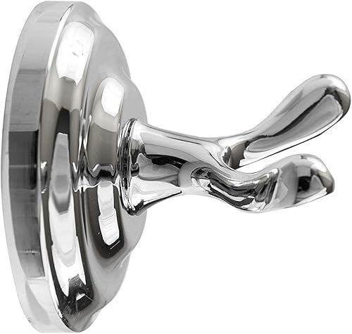 Miniatura 8 de SENTO ROBIKI - Juego de accesorios de baño modernos plateados, incluye gancho para bata, soporte para papel higiénico, toallero, barra de toalla de