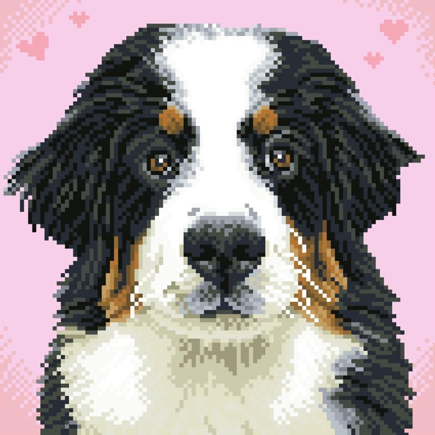 DIAMOND DOTZ Say Hello to Zuzu Dog Diamond Painting Kits for Adults - Diamond Art Kits a Relaxing Creative Craft Kit with Dotz Gems 11.4"x11.4"