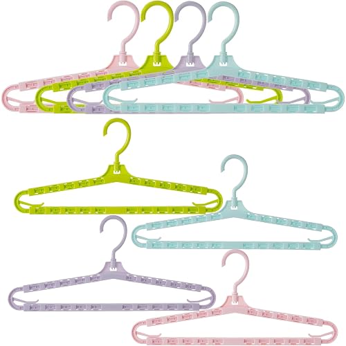 Large Sturdy Hangers, Drying Clothes Hangers Enlarge Adjustable Shoulder