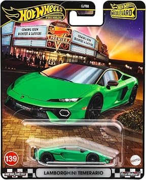 Hot Wheels Boulevard Premium Araçlar LAMBORGHINI TEMERARIO GJT68 - JBL09