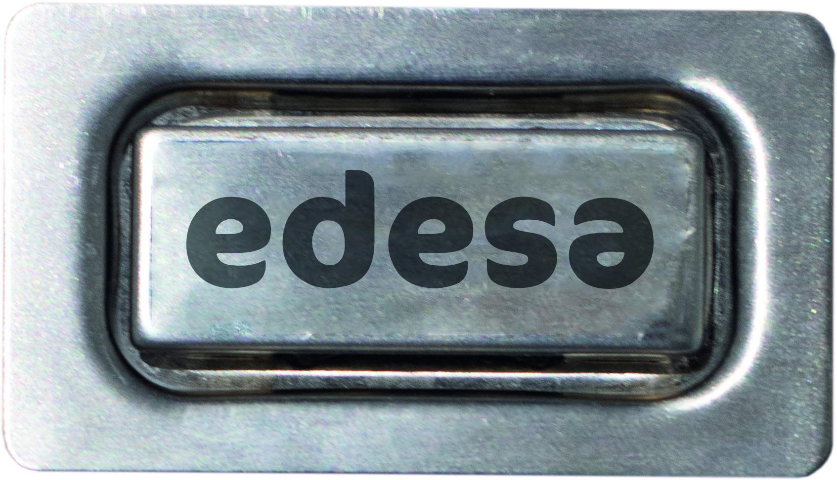 Edesa Fregadero Sobre Encimera VELETA SE 50 1C de Encastre, 1 Cubeta Cuadrada, Fregadero de Cocina con Orificio para Grifo, Ancho de 50 cm, Acero Inoxidable