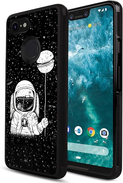 Amazon Co Jp Kasos 宇宙飛行士壁紙 ブラック スマートフォンケース Google Pixel 3 Xl用 スリム ソフト Tpu ハードpc タイヤ 耐衝撃 保護電話カバーケース Google Pixel 3 Xl用 家電 カメラ