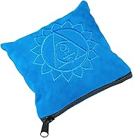 Vista 6 de mookaitedecor 1/2 lb Lapis Lazuli Tumbled Stone Chips Crushed Quartz Crystals and Healing Stones with Chakra Bag