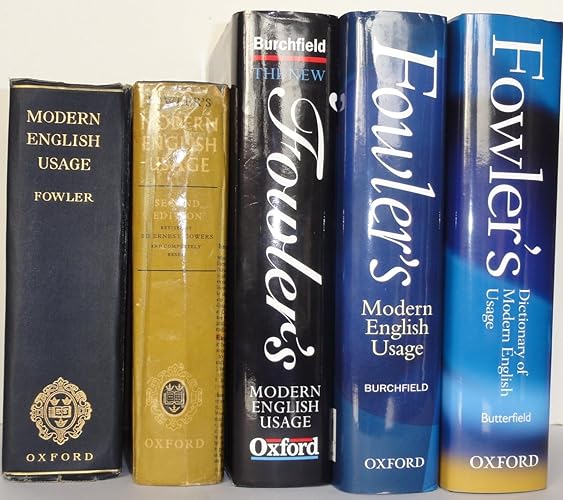 Amazon | Fowler's Dictionary of Modern English Usage | Butterfield