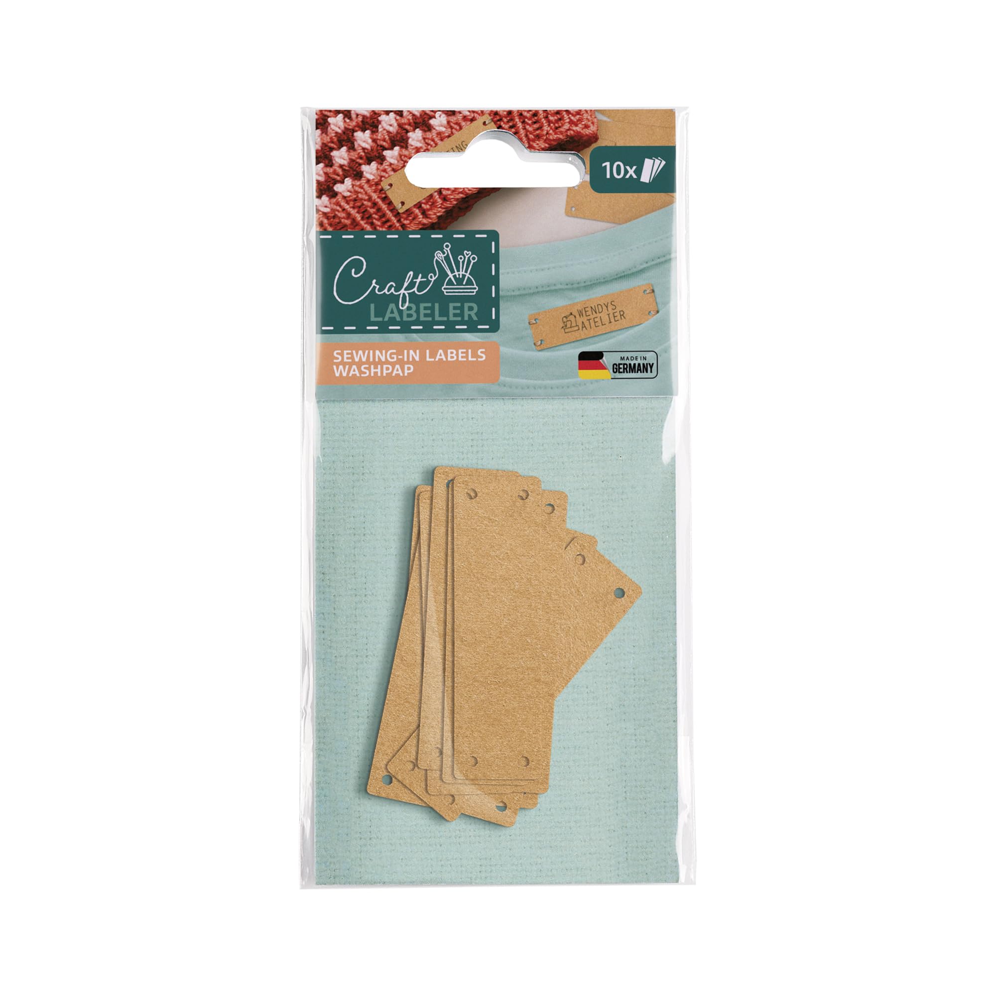 Craft Labeler Washpap Sew-in Labels (Pack of 10)