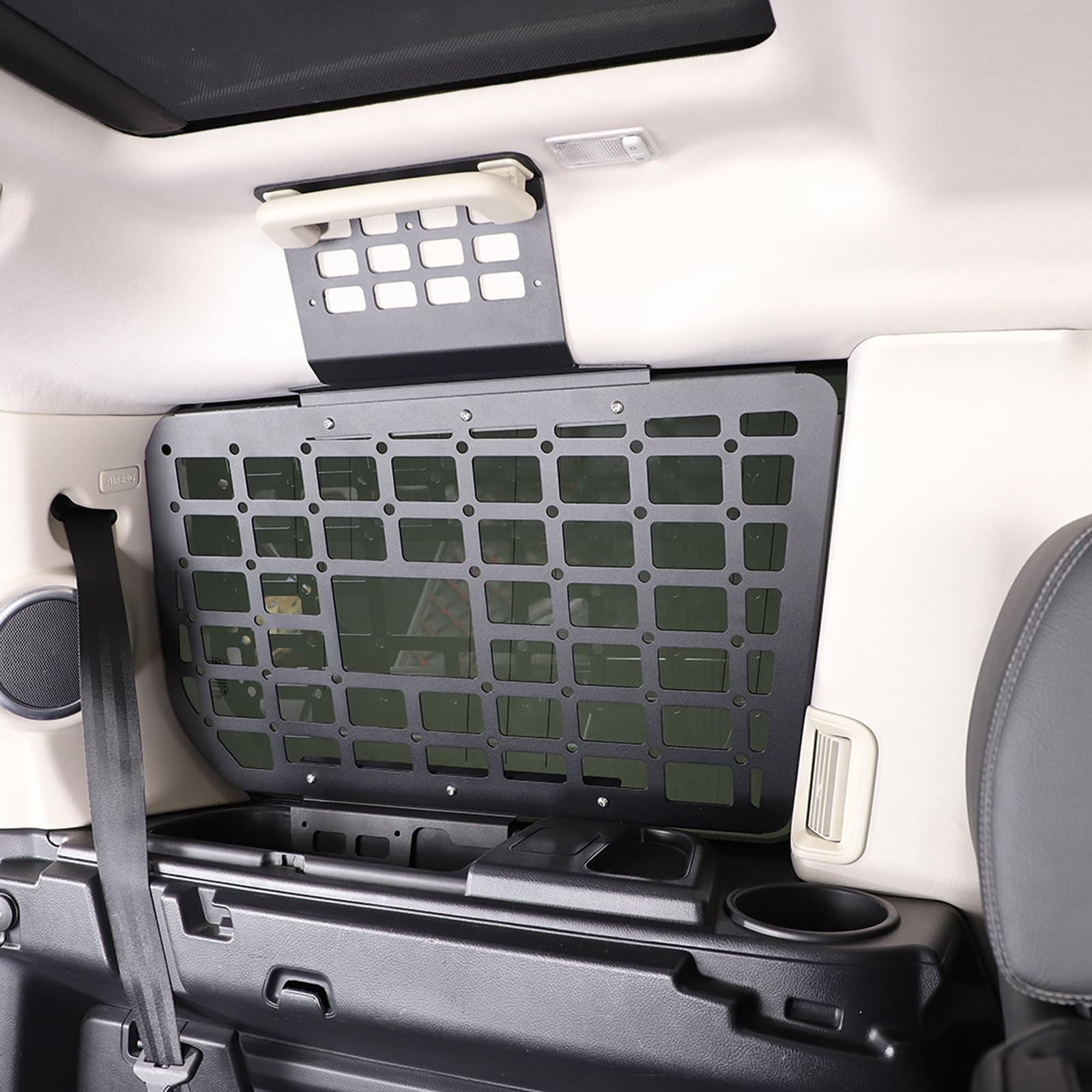 Set di montaggio per vano bagagli laterale in alluminio per Land Rover Discovery 3 & 4 (2004-2016), 3 pezzi (destra e sinistra), accessori per l'organizzazione del bagagliaio (sinistra)