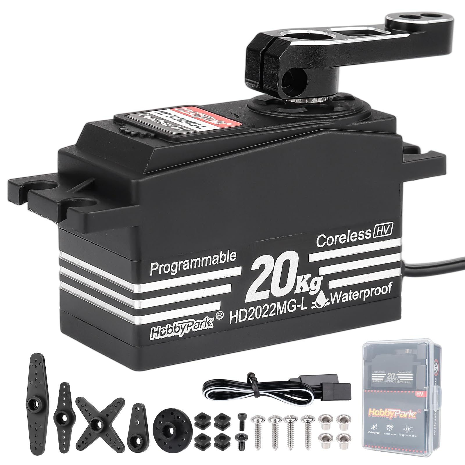 Amazon.com: HobbyPark Low Profile Servo 0.06sec Ultra Fast Speed
