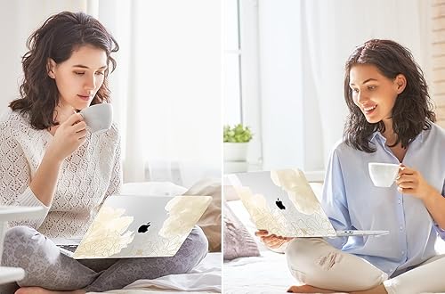 Miniatura 7 de Tuiklol Compatible con MacBook Pro 2022 de 13 pulgadas M2 Clip, versión 2021 2020 M1 A2338 A2289 A2251, carcasa rígida para MacBook Pro de 13