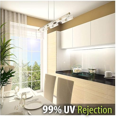 Miniatura 2 de BDF S2M - Película transparente para ventana con bloqueo UV (60 pulgadas x 24 pies)