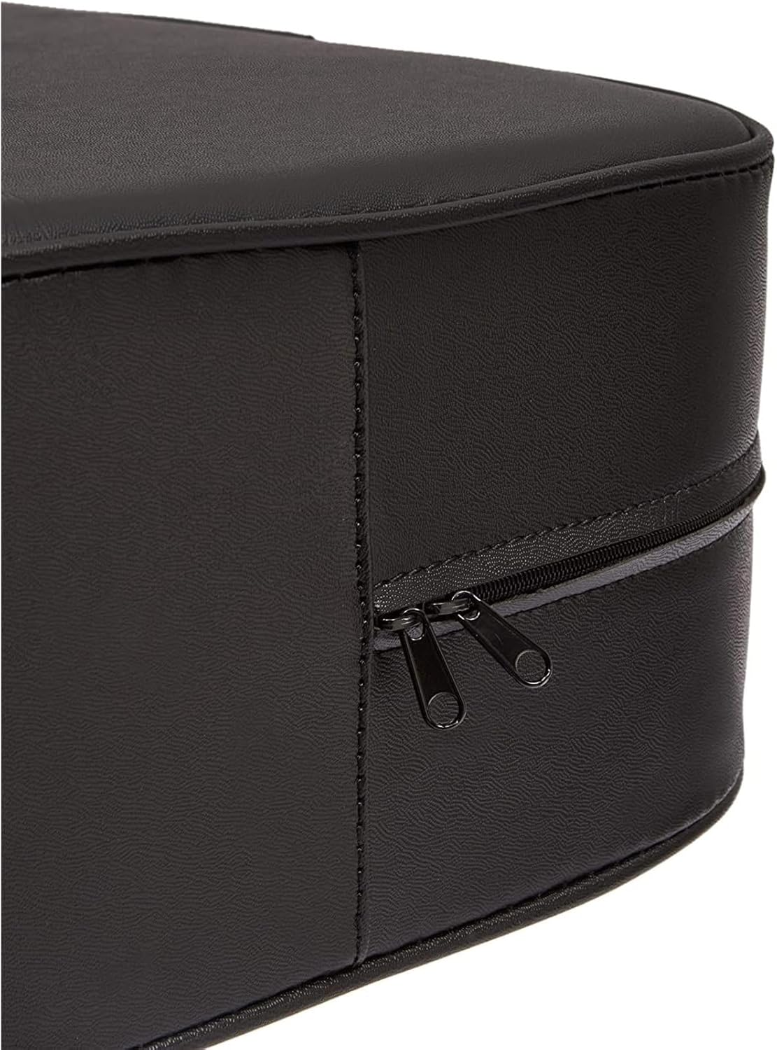 Okuna Outpost Kids Booster Seat - Thick Foam-Padded Hair Salon Equipment - Versatile Salon & Kitchen Table Toddler Chair - Waterproof & Portable Stylist Chair Attachment - Black, 14.5 x 11 x 6 in