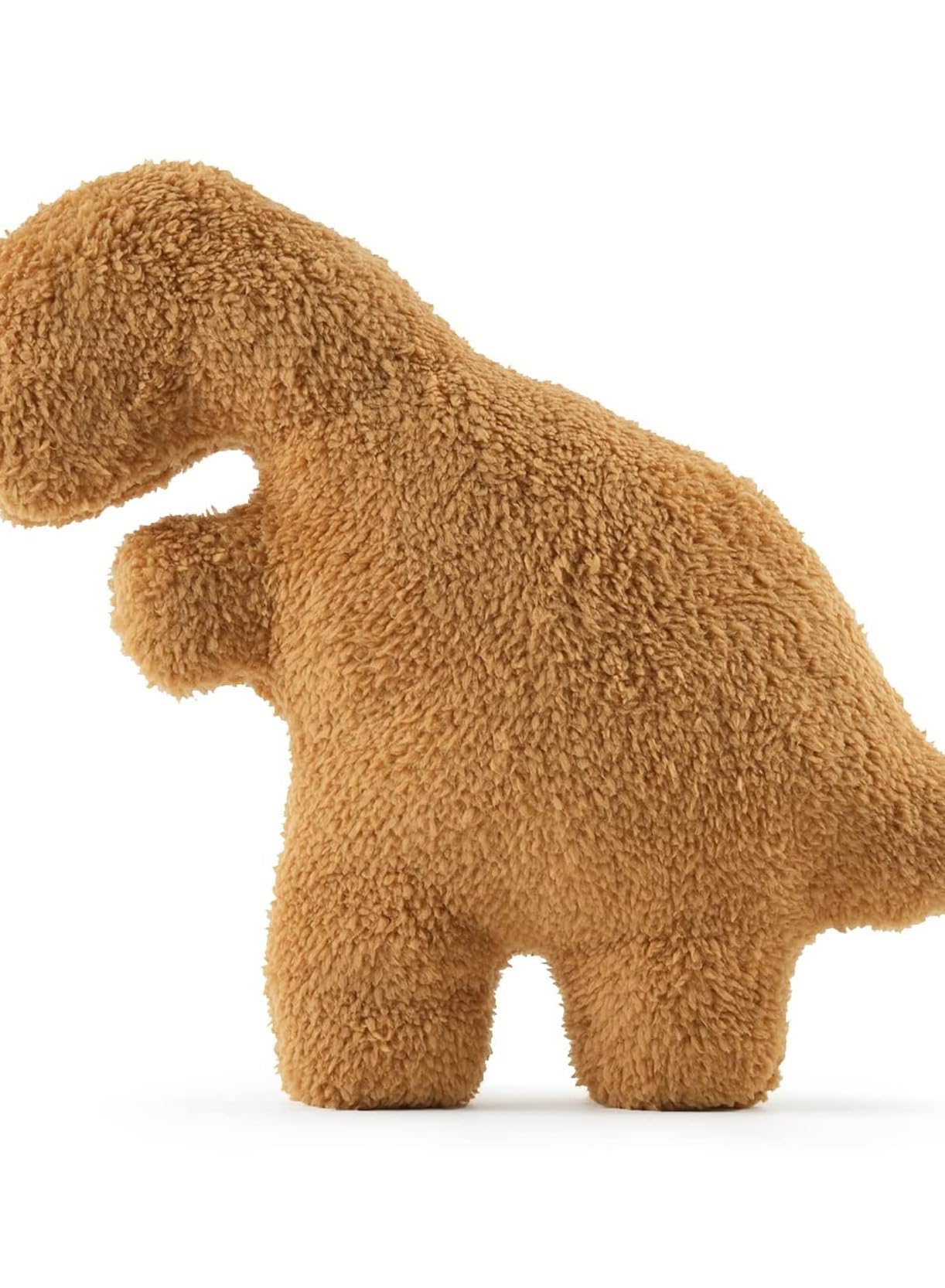 KASTWAVE Dinosaur Chicken Nugget Pillow - Fun Plush Toy for Kids, Perfect Birthday Gift for Boys & Girls,