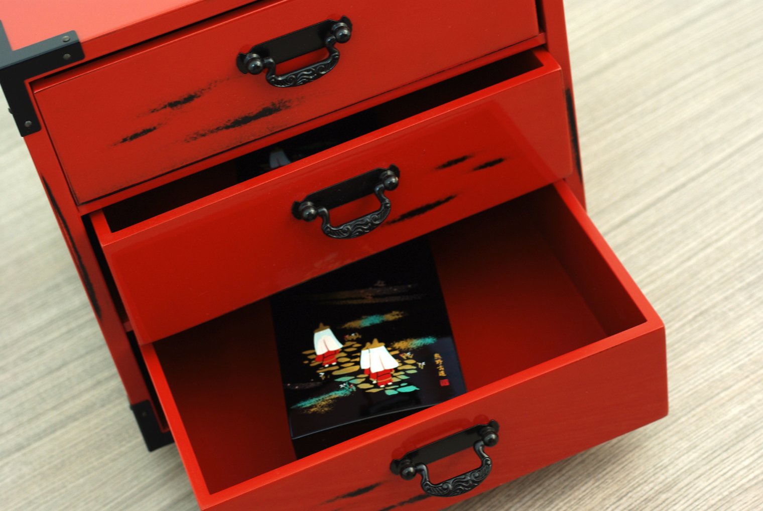 根来塗　紀州のぬくもり3つ引き出し　小 根来塗 紀州のぬくもり3つ引き出し 小 2025年最新】根来塗