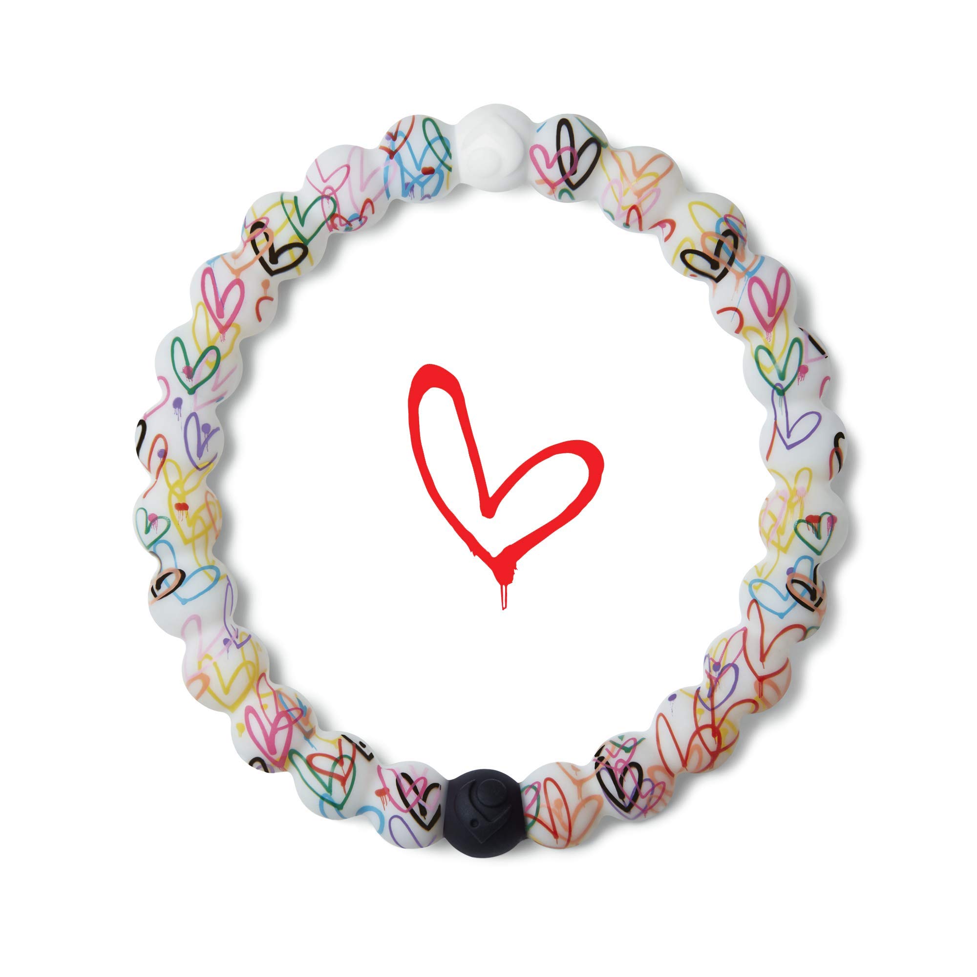 LokaiLokai Silicone Beaded Bracelet for Women & Men, Artist Collection - James Goldcrown - Silicone Bracelet Slides-On, Comfortable Fit