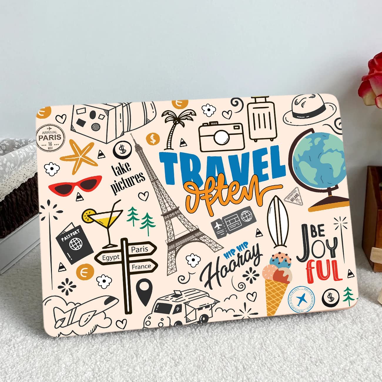 See full amazon price history chart for VASL™ Studio Travel Theme Self Adhesive Vinyl Laptop Skins for LG HP Acer Asus Dell Apple and All Laptop Upto 15.6 inch - Travel Quote Doodle Art Printed Laptop Decals/Stickers for All Laptops VASL™ Studio Travel Theme Self Adhesive Vinyl Laptop Skins for LG HP Acer Asus Dell Apple and All Laptop Upto 15.6 inch - Travel Quote Doodle Art Printed Laptop Decals/Stickers for All Laptops (B0BRL122TS) Amazon Price History, Amazon Price Tracker