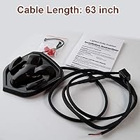 Vista 6 de Emblema de rejilla iluminada RAM 2009-18, negro/negro