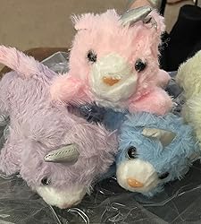 5-Piece Caticorn Plush Toy Set - 16 Inch Mommy Cat Unicorn With 4 Baby Kittens Rainbow Colors