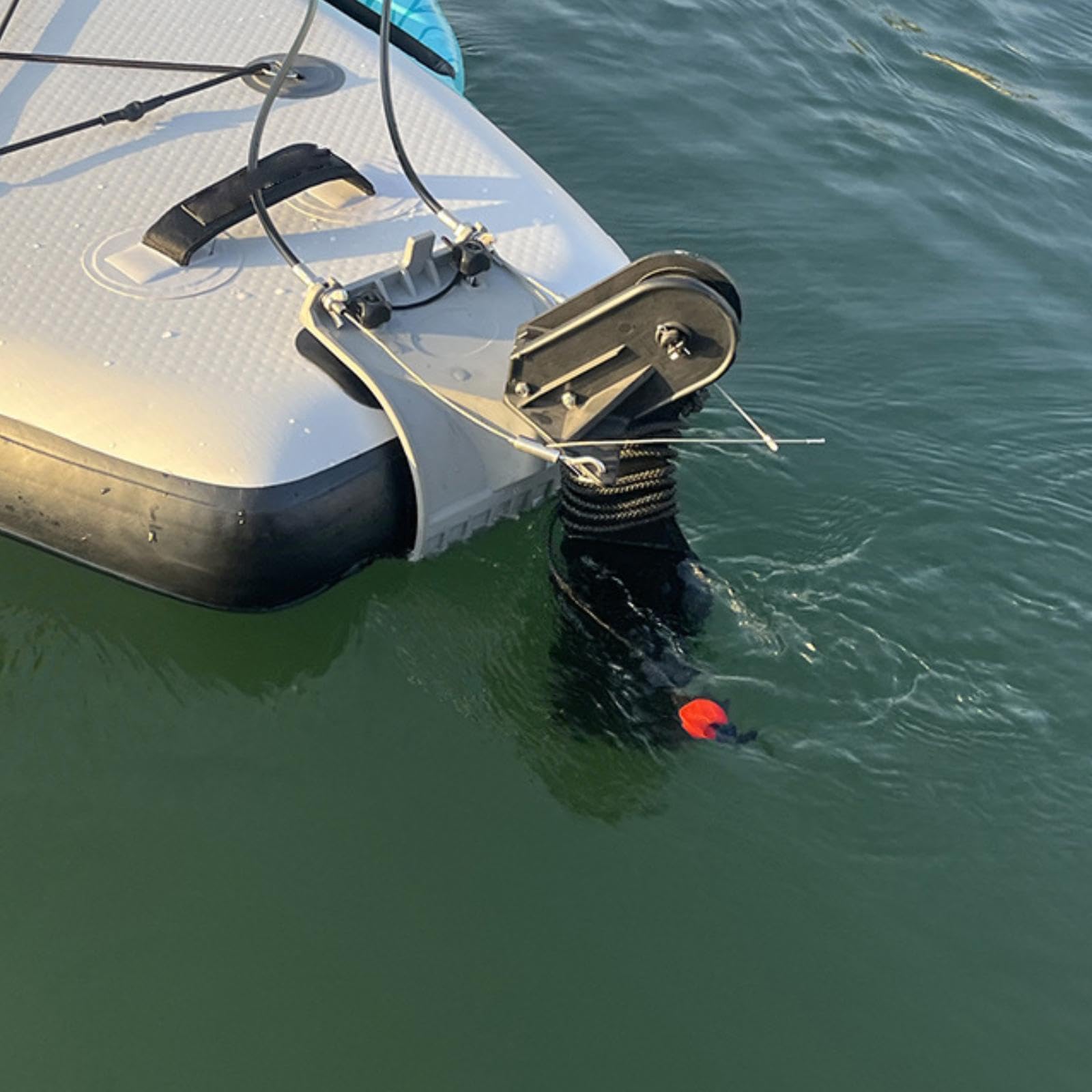 Kajak Rudersatz Befestigungssatz, Ersatz Heckruder für Leichte Wasserfahrzeuge