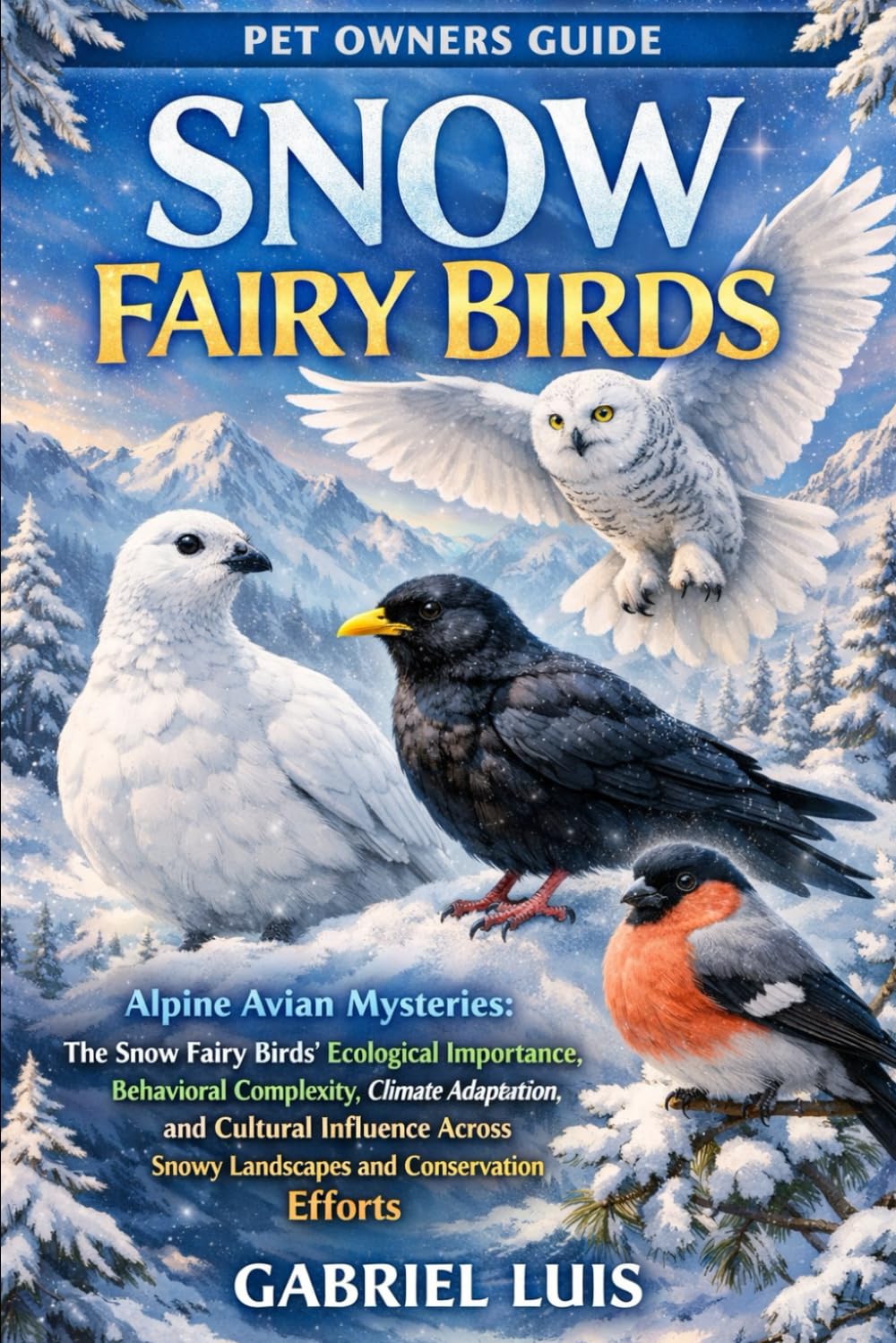 SNOW FAIRY BIRDS: Alpine Avian Mysteries: The Snow Fairy Birds’ Ecological Importance, Behavioral Complexity, Climate Adaptation, and Cultural ... Snowy Landscapes and Conservation Efforts.