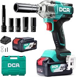 DCA Clé à chocs sans fil 20V Brushless, 682 Nm de couple …