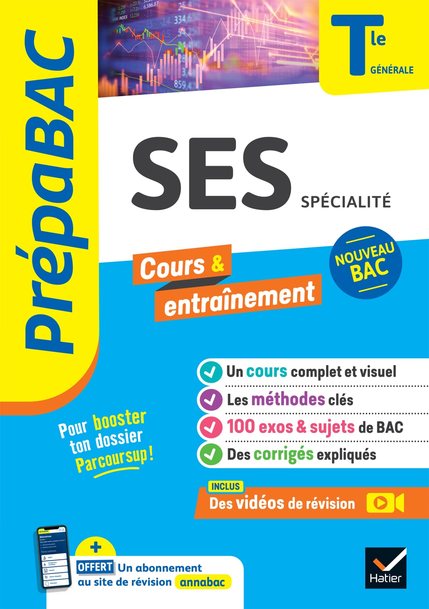 Prépabac - SES Tle générale (spécialité) - Bac 2026: cours, méthodes & sujets corrigés (programme de Terminale): 7